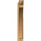 Ekena Millwork Thorton Arts & Crafts Smooth Outlooker, Western Red Cedar, 5 1/2"W x 30"D x 36"H OUT06X30X36THR03SWR - alternate 3
